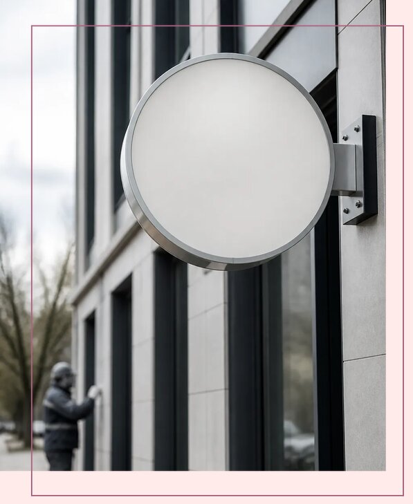 Круглый световой короб в Кизилюрте по цене от 13321 р. | Аванза-Кзт