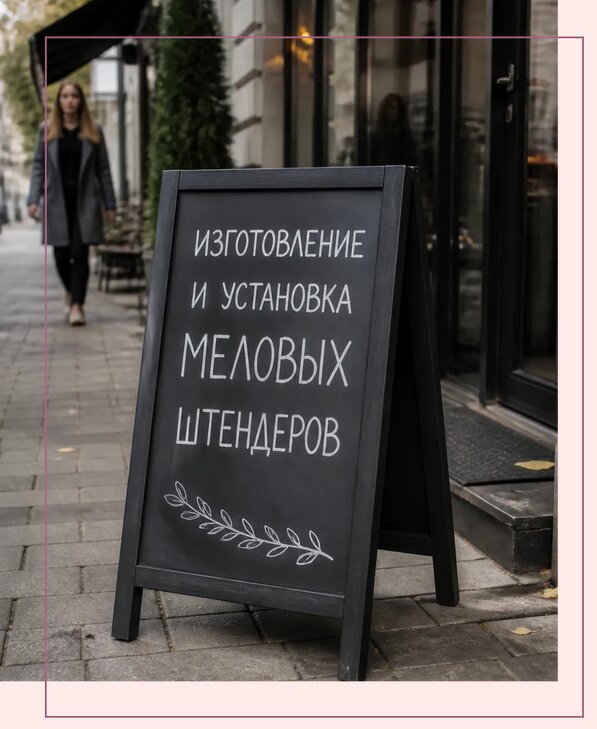 Меловые штендеры в Кизилюрте по цене от 6712 р. | Аванза-Кзт